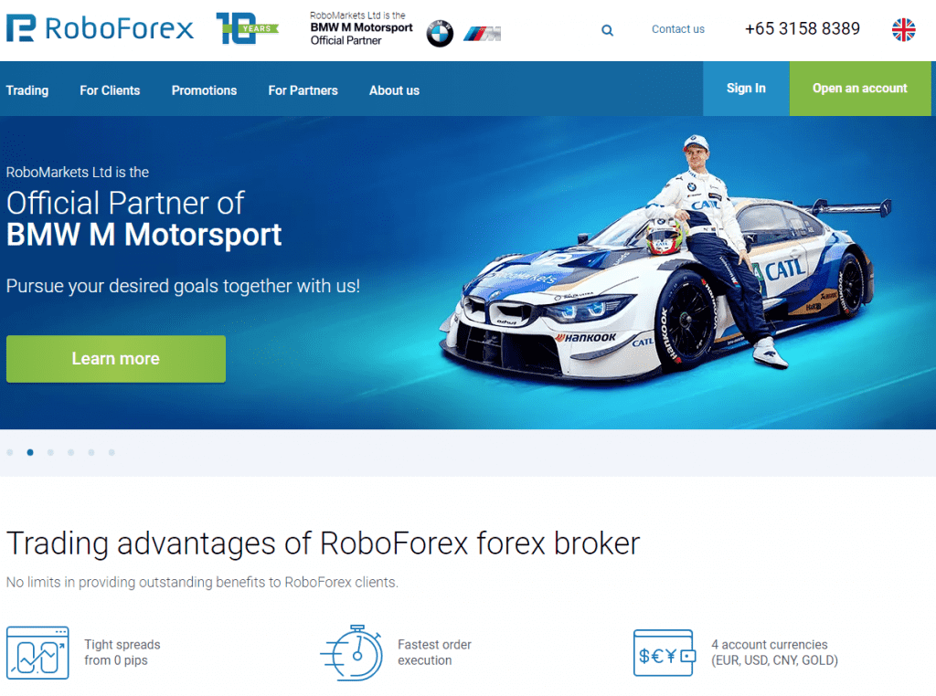 Roboforex sumario rápido